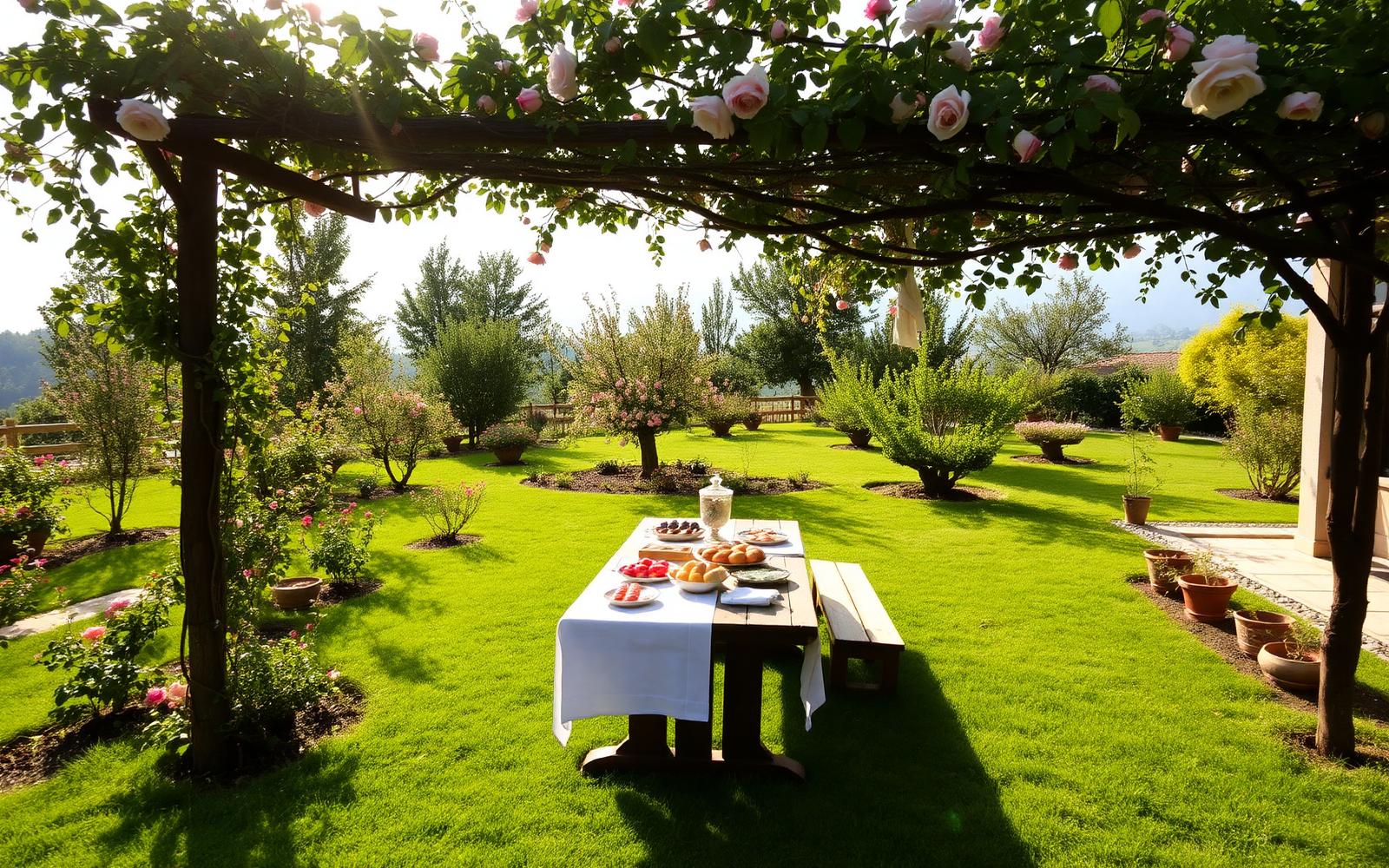 Garden of Tbili saxli